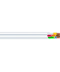 Diagram of Thermostat Wire 18/8 CL2 Solid Bare Copper, Brown PVC Jacket, 250-Foot Roll for HVAC Controls and Thermostats