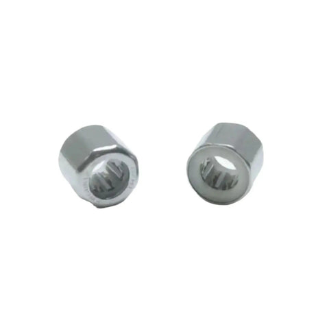 6 Pc One Way Needle Roller Bearing Set Featuring Rock Solid Construction And Slick Spinning Action Ideal For Fishing Gears And Hydraulic Cylinders Pre Greased For Peak Performance Ewc0608 Ewc1010 Ewc1012 chrome nuts with internal grooves