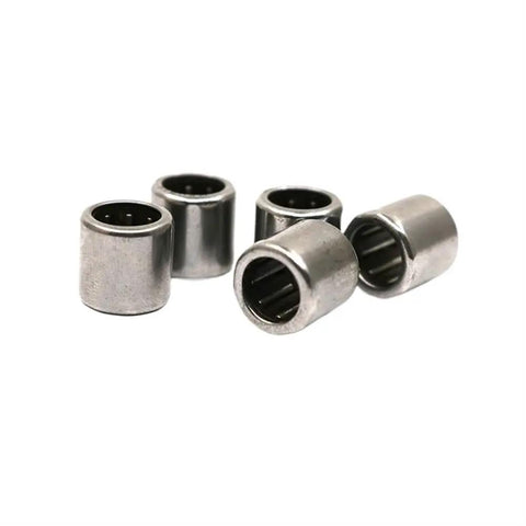 Heavy Duty One Way Needle Roller Bearing Pack For Engine Clutch Shafts Thick Chrome Steel Build Crafted To Handle Massive Axial Loads With Lock Tight Fit And Effortless Rotation Daily, showcasing chrome needle rollers.