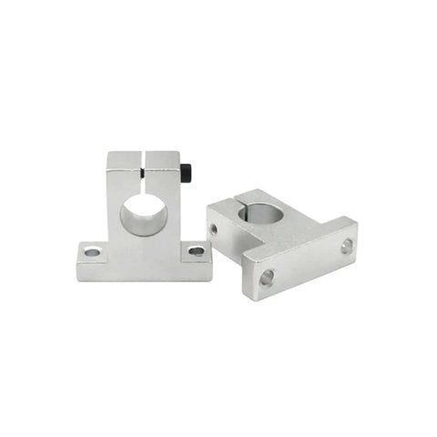 High Precision Linear Guide Rail Kit With Smooth Optical Axis Rod 12mm Plus Four SC12UU Bearing Blocks And Shaft Supports For Solid 3D Printer And CNC Machine Builds That Go V smooth No Stick Slip Zero Hassle, two SC12UU shaft supports