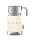 Retro 50s Style Milk Frother with Induction Heating and Removable Jug Pro Grade Foam for Hot or Cold Froth 6 Preset Programs