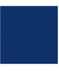 Two Pack 66 Quart Clear Underbed Storage Bins With Low Friction Wheels And Snap Tight Blue Latches stacked against a solid dark blue background.