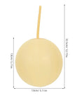 Gas Sampling Bladder for Lab and Mining Use, High Pressure Rubber Bladder With Dual Tail Design, 12.79 x 5.11 x 5.11 In