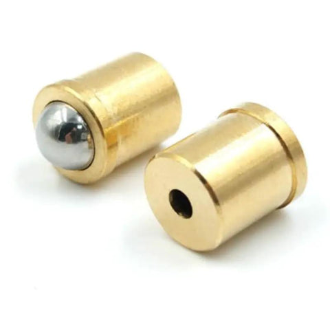 Built Tough Spring Ball Plunger Screws Metric Fasteners For Jigs And Clamps Rock Solid 10MM Thread 13MM Length high quality brass plungers.