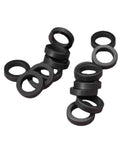 Rock Solid Silicon Carbide Sealing Rings Heavy Duty SiC Ceramic Gasket Built Damn Tough For Extreme Heat And Brutal Wear For Any Industrial Equipment Right Now, arranged in a pile.