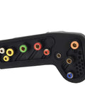 Freightliner Cascadia Air Brake Manifold Pass Through Replaces Oem 1221425001 1221425002 showing multiple air line connectors in black.