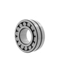 Rock Solid Spherical Roller Bearing With Straight Bore And Heavy Duty Brass Cage shows smooth rotation features and lubrication groove.