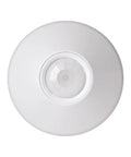 Round white Dope Ceiling Motion Sensor With 360 Degree Coverage For Commercial Spaces PDT Dual Technology PIR And Microphonics