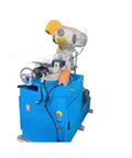 Industrial Grade Semi Automatic Metal Circular Saw Crafted To Chop Through Stainless Steel Pipe And Heavy Iron Tubes With Rock Tough Durability and precise cutting capabilities.