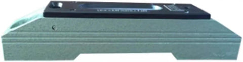 Rock Solid Cast Iron Electronic Spirit Level showing side view, 200x40x41mm size, designed for precise leveling and measurement.