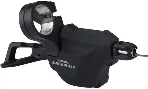 Deore 10 Speed Rapidfire Plus Right Rear Shift Lever With Optical Gear Indicator And 2 Way Release, side view