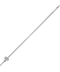 Heavy Duty SFU1204 Rolled Ballscrew And Ballnut Assembly With Zero Backlash Action For Smooth Cnc Operation and Kickass Durability With No Stick Slip Grip On Your Precision Machines, silver shaft with nut.