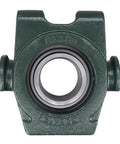 Rock Solid Disc Harrow Trunnion Bearing Unit Kit With 1-15/16 Inch Shaft Ball Bearings Heavy Duty Seals And Snap Ring For John Deere 225 325 3000 Models close-up of the bearing unit