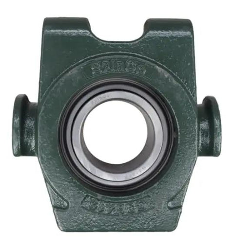 Rock Solid Disc Harrow Trunnion Bearing Unit Kit With 1-15/16 Inch Shaft Ball Bearings Heavy Duty Seals And Snap Ring For John Deere 225 325 3000 Models close-up of the bearing unit