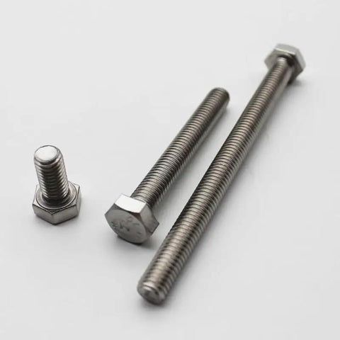 Pure Titanium Grade 2 Hex Socket Head Cap Screws Metric Bolts showing M2.5, M5, and M10 sizes for various projects.