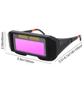 Badass Auto Darkening Welding Goggles with Instant Arc Sensing for Pro Level Eye Protection, featuring solar powered lens and ergonomic design.