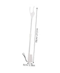 28 Inch Long Handle Grabber Reacher Tool for Seniors and Pregnant Women with Nonslip Grip, One Handed Operation, Lightweight Plastic and Stainless Steel Litter Picker for Easy Cleanup and Daily Independence, 70cm size shown