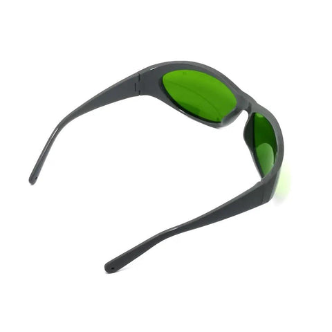 Heavy Duty Infrared Laser Safety Eyewear Providing Sweet Optical Density Ratings And Broad Waveband Coverage From Seven Forty To Eleven Hundred Nanometers, snug wraparound design.