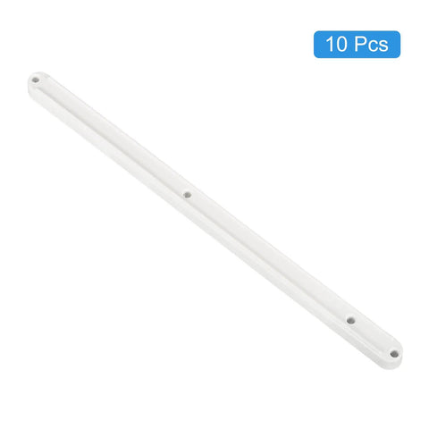 Smooth As Butter Plastic Drawer Slides Side Mount Cabinet Runners For Dressers And Cupboards White Furniture Hardware 10 Pcs track