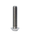 Premium Grade Five Titanium Hex Socket Round Head Bolts M10 X 20mm showing a single bolt, ideal for heavy duty applications.