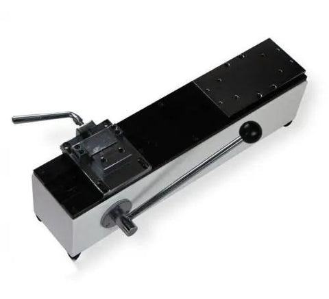 Badass Heavy Duty Wire Terminal Pull Out Force Gauge With 500N Digital Readout and Plug and Play Test Stand Assembly for smooth connector strain testing on car harnesses top view of gauge.