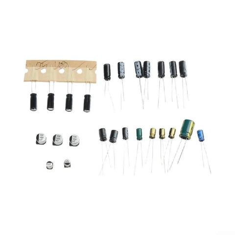 Legit Top Tier Metal Capacitor Kit For GG Motherboard Repair Fixes Dead Power And Timing Errors Hella Durable 25 Piece Solder Restore Set.