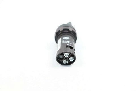 3-Position Selector Switch Single Unit, 300 V AC Panel Mount Rotary Control, metal housing, rear view of switch terminals.