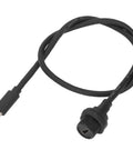 Rugged Waterproof Extension Cable With Type C And Usb 3.0 Plugs Designed For Outdoor Gear Lighting And Iot Tech, black, flexible design.