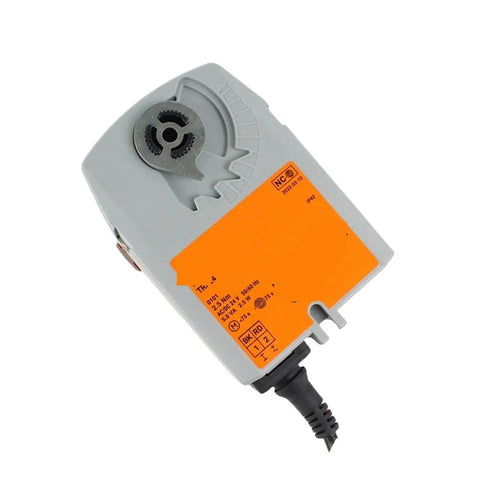 Plug And Play Rotary Actuator With Reliable Fail Safe Protection For Industrial Ball Valves 24 Volt Ac Dc Driven Designed For Zero Hassle Installation 2.5 Nm Torque Smooth Open Close Action top angle view of actuator