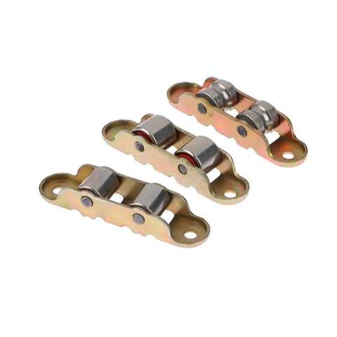 Pro Grade Heavy Duty Double Wheel Shower Door Rollers 30 Pack Silent Glide Replacement Pulleys for smooth sliding patio glass doors