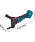 Cordless Battery Angle Grinder With Variable Speed And Low Vibration Ergonomic Handle designed for precise paint scraping and adhesive removal.