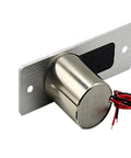 Heavy Duty Waterproof Electronic Drop Bolt Door Lock With DC 12 Volt Induction Technology magnetic latch close-up view.