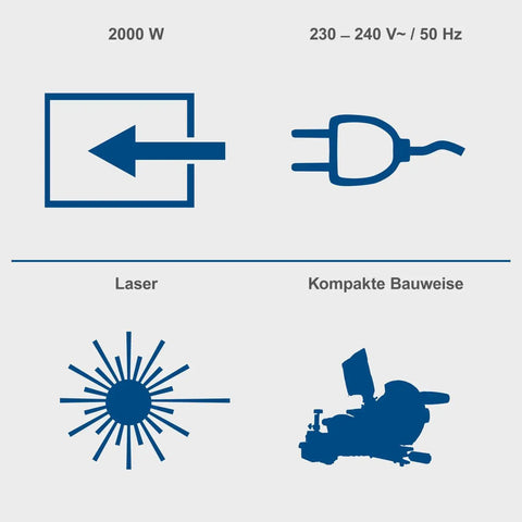 Heavy Duty Workhorse Circular Saw Featuring Knockout 2000 Watt Power Output And Slick Smooth Cutting Action for power specs and features.