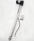 Heavy Duty 12V Linear Actuator With 1320 Lbs Push Pull Load And 24 Inch Travel Stroke with mounting brackets included.