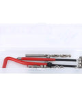 M5 Thread Repair Insert Kit 25 Pieces In Transparent Organizer Box For Common Steel And Non Ferrous Alloys Easy Install