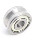 Lv62010zz ZZ Sealed Deep Groove Ball Bearing 6x20x10mm shown at an angle to highlight design and sealing feature.