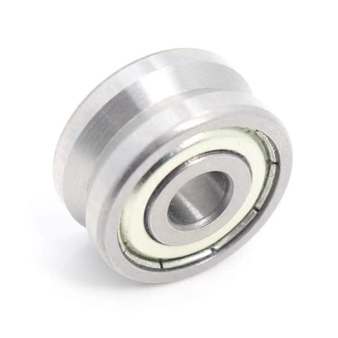 Lv62010zz ZZ Sealed Deep Groove Ball Bearing 6x20x10mm shown at an angle to highlight design and sealing feature.