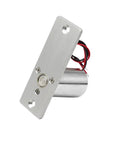 Heavy Duty Waterproof Deadbolt Lock With Bulldog Tough Security And No Sweat Weatherproofing For Effortless Dc12v Electric Access Control Door Setup Featuring Fail Safe Operation, angled view