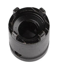 Close-up of 4 Prong Angle Grinder Socket Wrench 18Mm Disc Change Tool With Interlocking Claws for easy gripping of nuts.