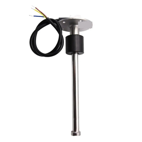 Professional 0-5V Fuel Level Sender For Boat Car Rv Marine Liquid Tank Sensor With Spot On Accuracy Water Oil Gauge Monitor 175Mm Silver Finish