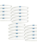 20 Pack 1 Inch By 4 And A Half Foot White Polyester Endless Round Sling Tough As Nails Heavy Duty Lifting And Towing For Wrecker Recovery With 2200 Lbs Vertical Capacity 1760 Lbs Choker 4400 Lbs Basket Strength