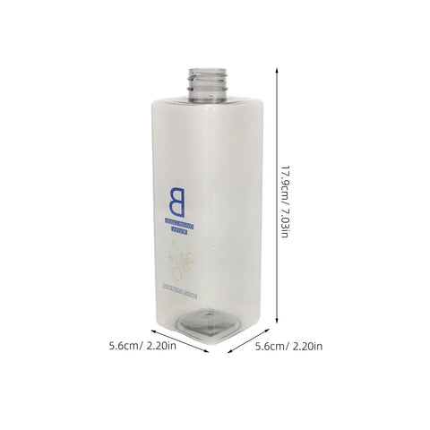 3 Pack Replacement Bottles For Beauty Machine Series 1 And Series 2, Plastic Material, Easy Swap, Hygienic Design For Quick Maintenance, Pro Grade Skin Care Tools For Home And Pro Use, 17.9x5.6cm