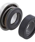 Heavy Duty Silicon Carbide Shaft Seal Assembly engineered for five eighths inch shafts showing tight black seal components.