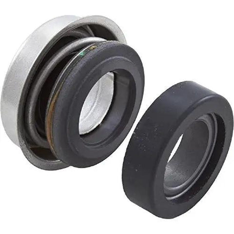 Heavy Duty Silicon Carbide Shaft Seal Assembly engineered for five eighths inch shafts showing tight black seal components.
