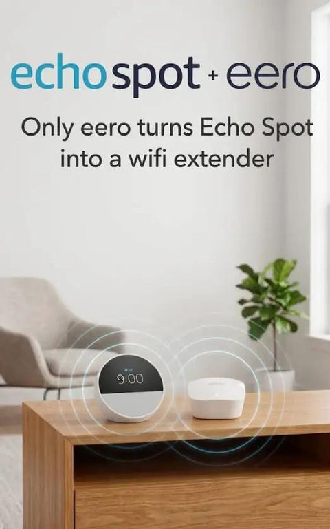 Dope Wireless Smart Alarm Clock With Sleek Build And Thumping Bass Solid For Nightstands Or Kitchens Checks Weather Streams Tracks Manages Connected Devices Glossy Black on tabletop.
