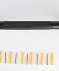 Rock Solid 12 Inch Grab Bar Hella Secure Non Slip Handle Oil Rubbed Bronze Heavy Duty Safety Support Rail For Tub And Walk In Shower Bathroom with mounting screws.