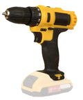 No Hassle Heavy Duty Cordless Power Drill Workhorse With High Torque Motor And Quick Swap Chuck For Fast Woodworking And DIY Builds Rock Solid Handheld Tool on a white background.