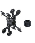 Badass Industrial Borescope Inspection Camera attachment with wheels and connectors for seamless underground pipe navigation.