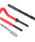M10 X 1.25 Internal Thread Repair Kit Stainless Steel Inserts With Drill Tap Wrench 12 Inserts In 2D Length DIY Ready