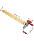 Heavy Duty Ceiling Detector Removal Tool With Badass Rubberized Claw And Extendable Aluminum Shaft for easy overhead access.